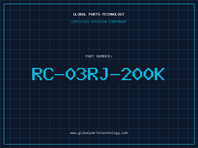 Aviation Part RC-03RJ-200K