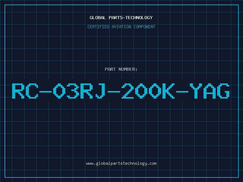 Aviation Part RC-03RJ-200K-YAG