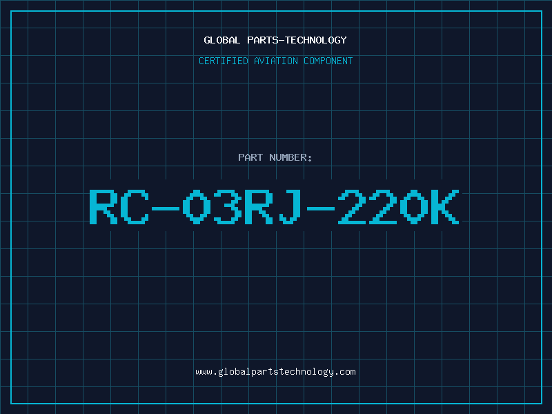 Aviation Part RC-03RJ-220K