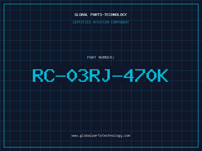 Aviation Part RC-03RJ-470K