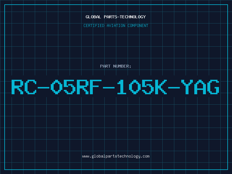 Aviation Part RC-05RF-105K-YAG