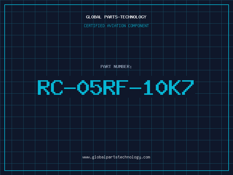 Aviation Part RC-05RF-10K7