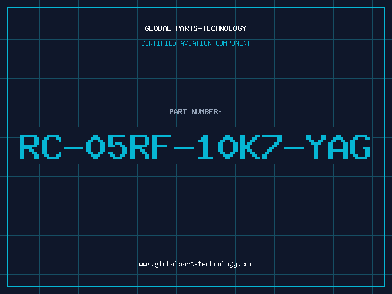 Aviation Part RC-05RF-10K7-YAG