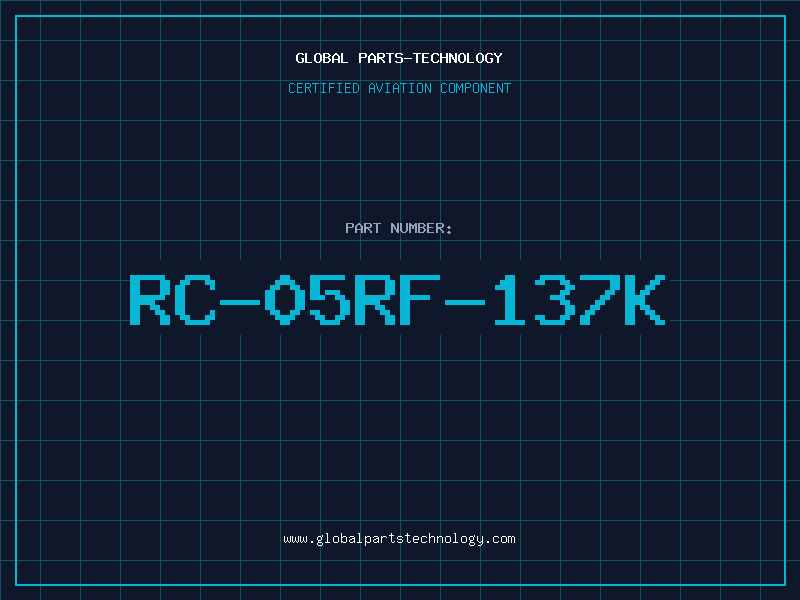 Aviation Part RC-05RF-137K