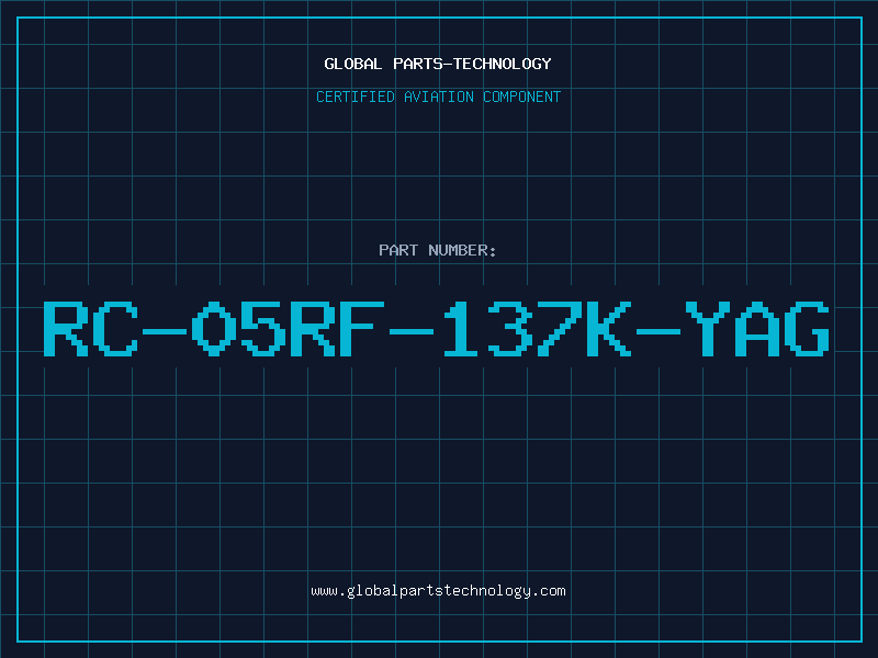 Aviation Part RC-05RF-137K-YAG