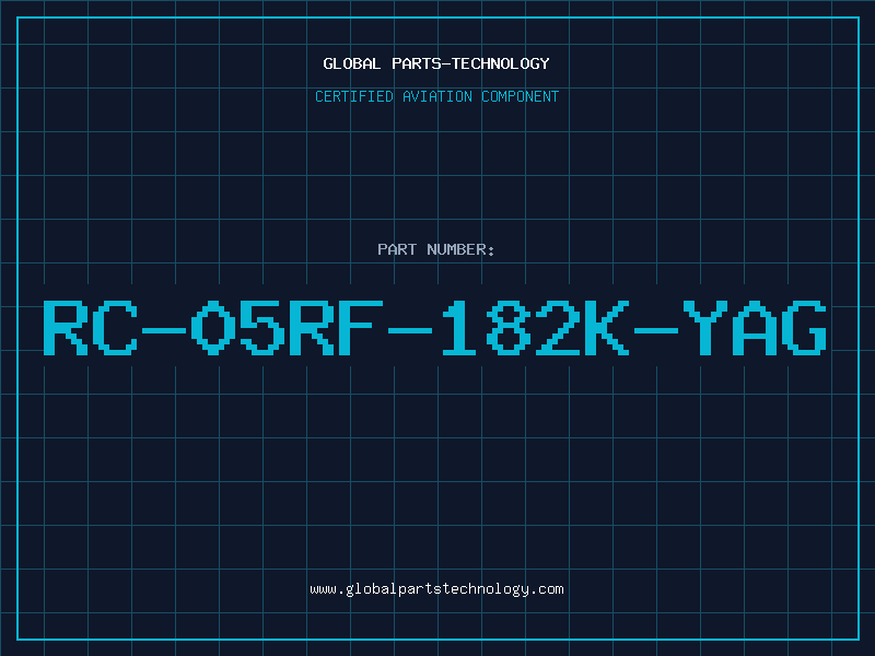 Aviation Part RC-05RF-182K-YAG
