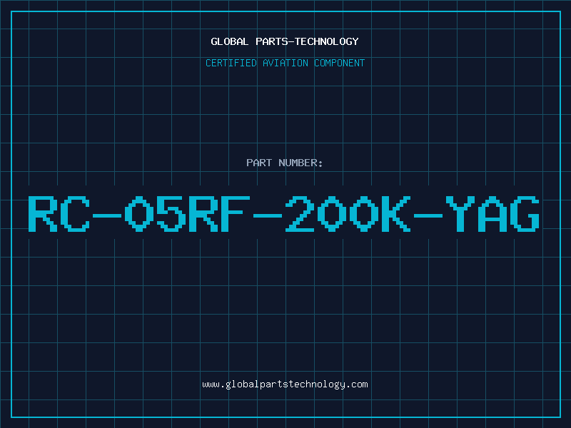 Aviation Part RC-05RF-200K-YAG