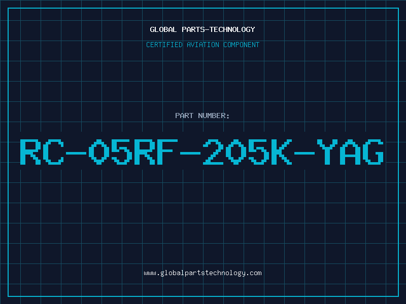 Aviation Part RC-05RF-205K-YAG