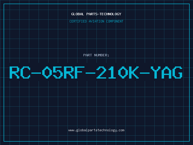 Aviation Part RC-05RF-210K-YAG
