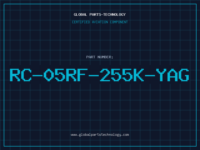 Aviation Part RC-05RF-255K-YAG