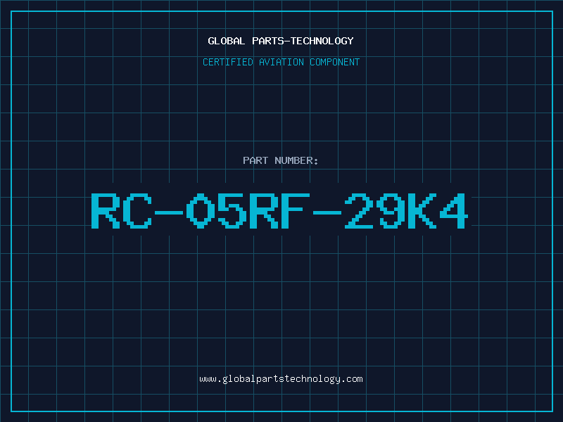 Aviation Part RC-05RF-29K4