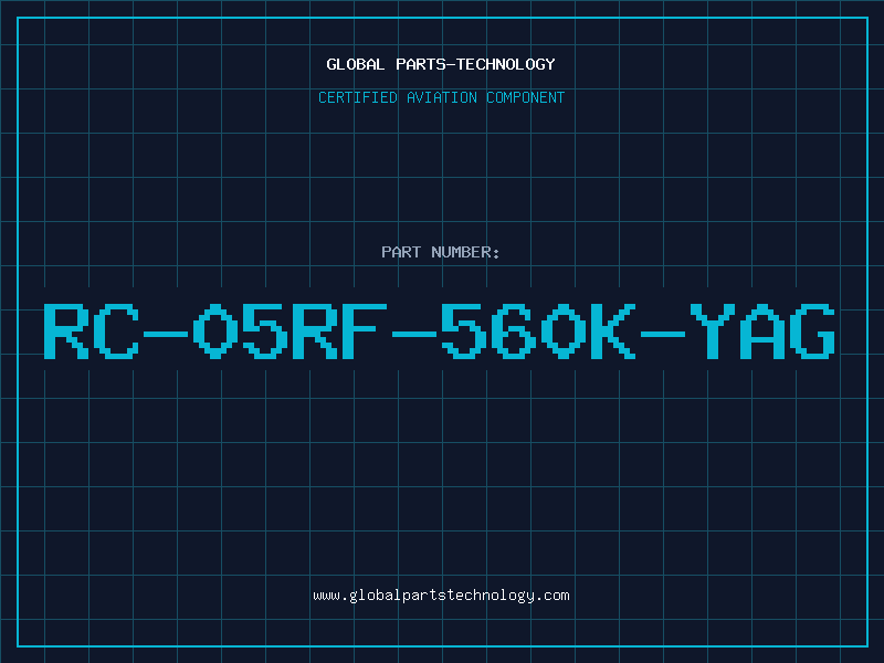 Aviation Part RC-05RF-560K-YAG