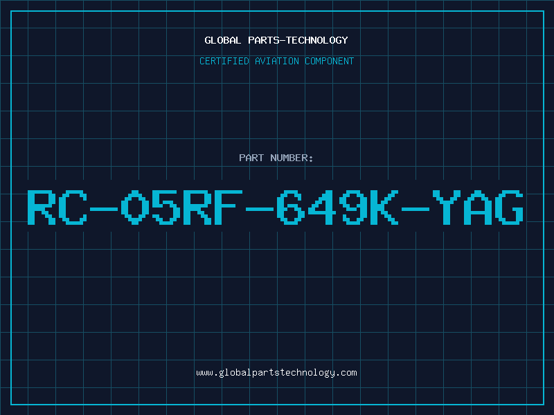 Aviation Part RC-05RF-649K-YAG