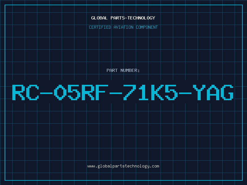 Aviation Part RC-05RF-71K5-YAG
