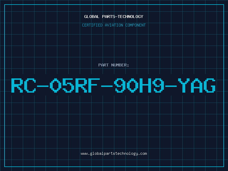 Aviation Part RC-05RF-90H9-YAG