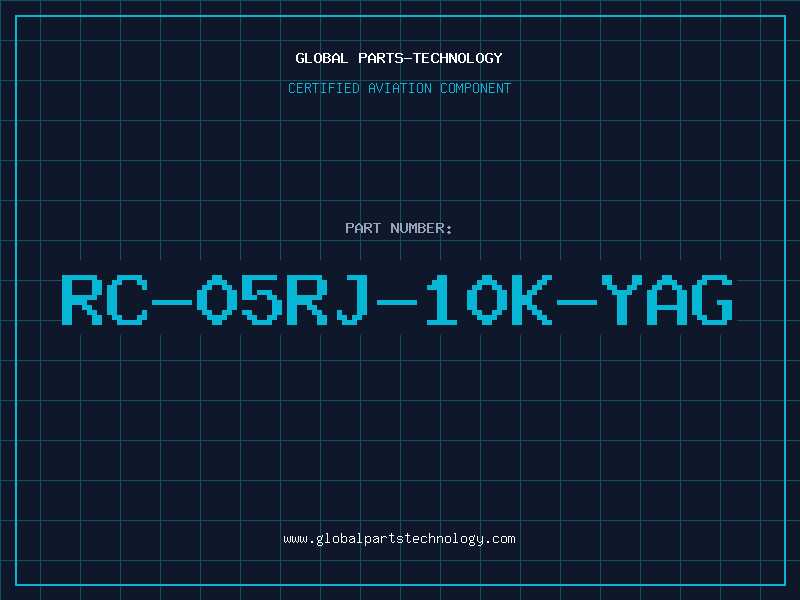 Aviation Part RC-05RJ-10K-YAG