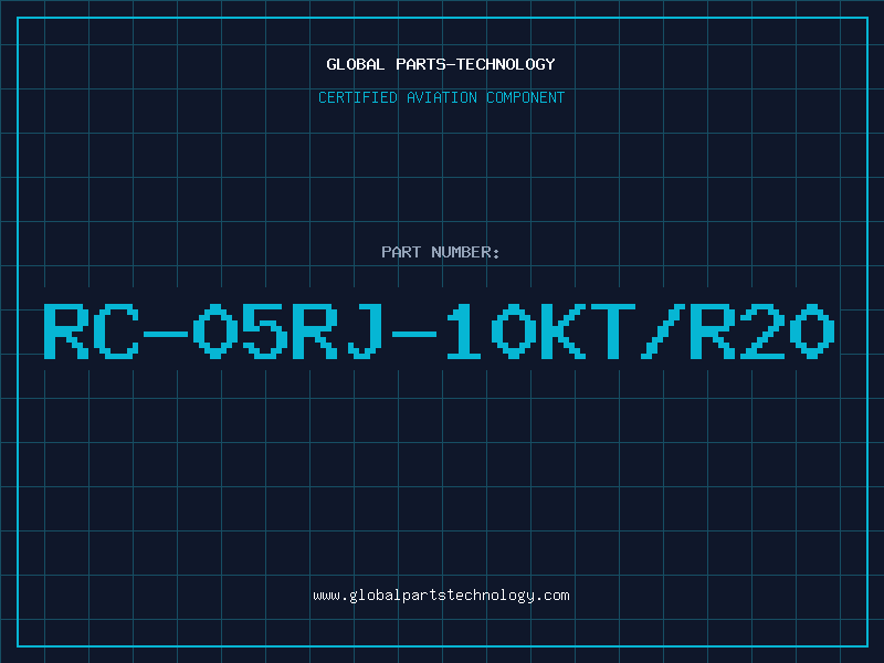 Aviation Part RC-05RJ-10KT/R20