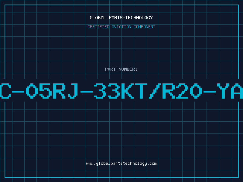 Aviation Part RC-05RJ-33KT/R20-YAG