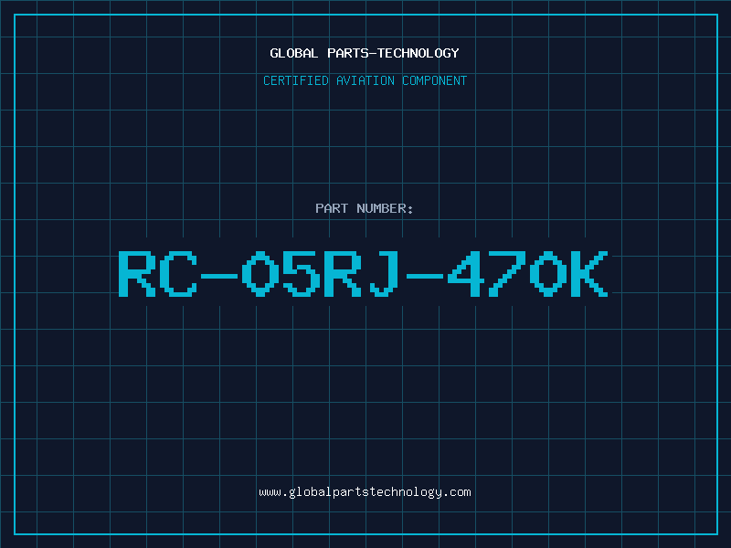 Aviation Part RC-05RJ-470K