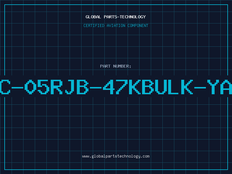 Aviation Part RC-05RJB-47KBULK-YAG