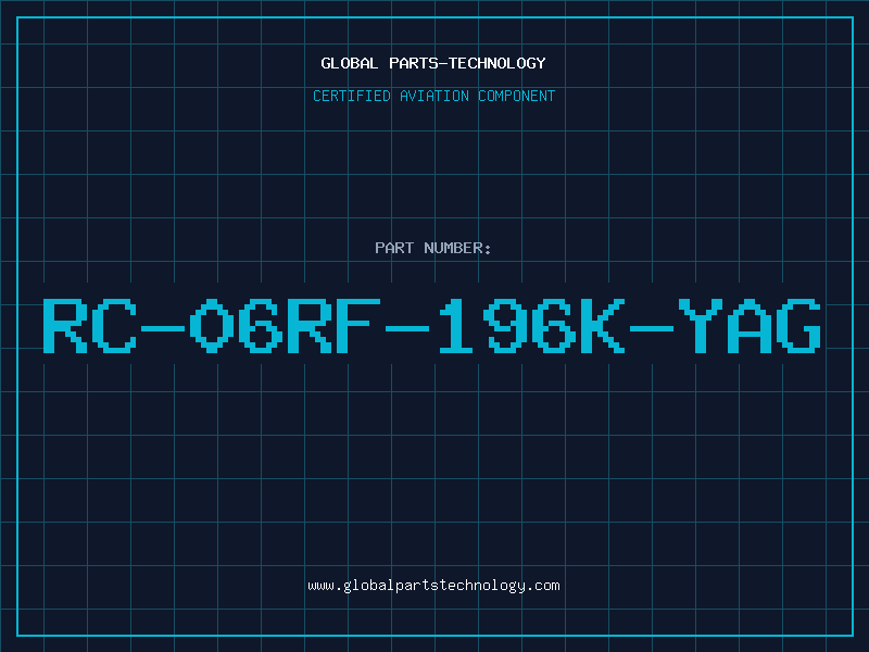 Aviation Part RC-06RF-196K-YAG
