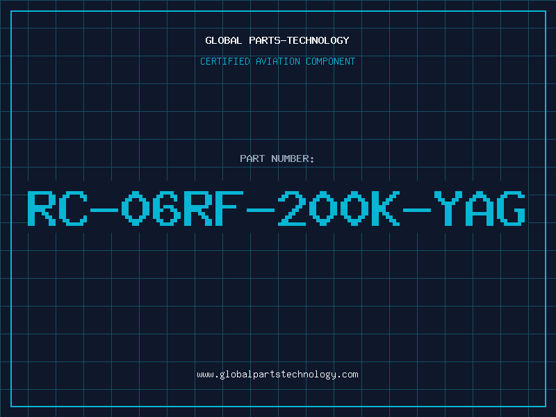 Aviation Part RC-06RF-200K-YAG
