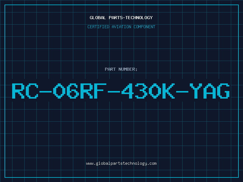 Aviation Part RC-06RF-430K-YAG