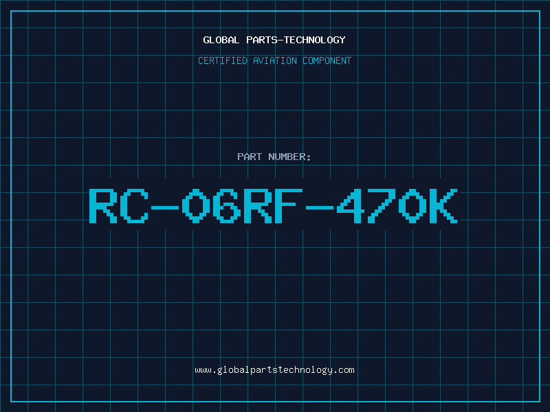 Aviation Part RC-06RF-470K