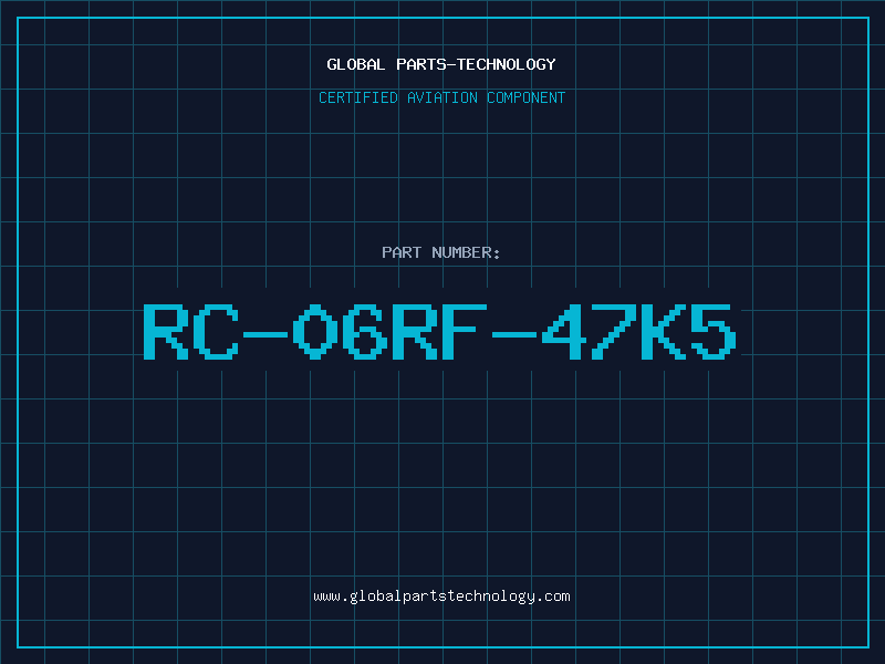 Aviation Part RC-06RF-47K5