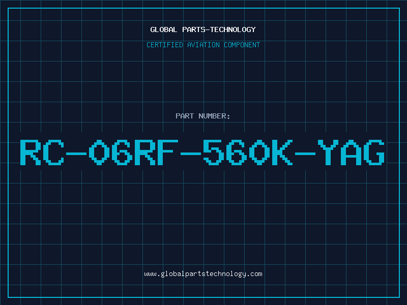 Aviation Part RC-06RF-560K-YAG