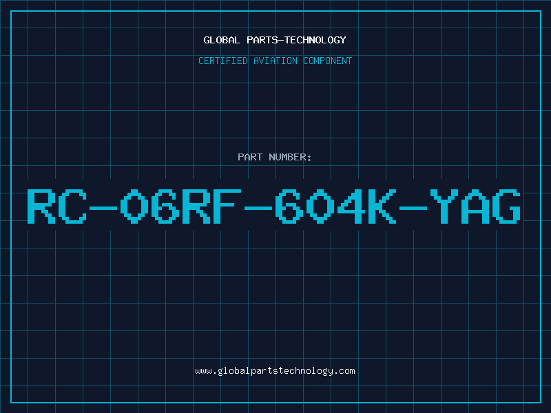 Aviation Part RC-06RF-604K-YAG