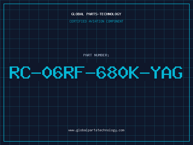 Aviation Part RC-06RF-680K-YAG