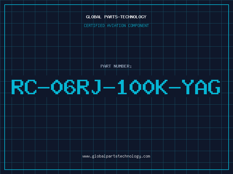 Aviation Part RC-06RJ-100K-YAG