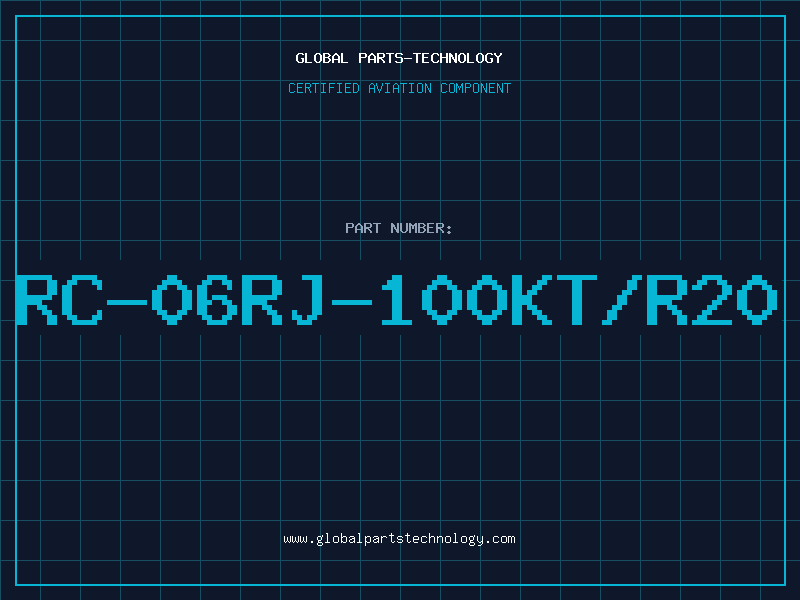 Aviation Part RC-06RJ-100KT/R20