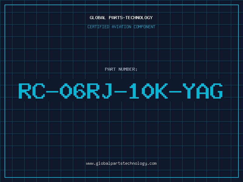 Aviation Part RC-06RJ-10K-YAG