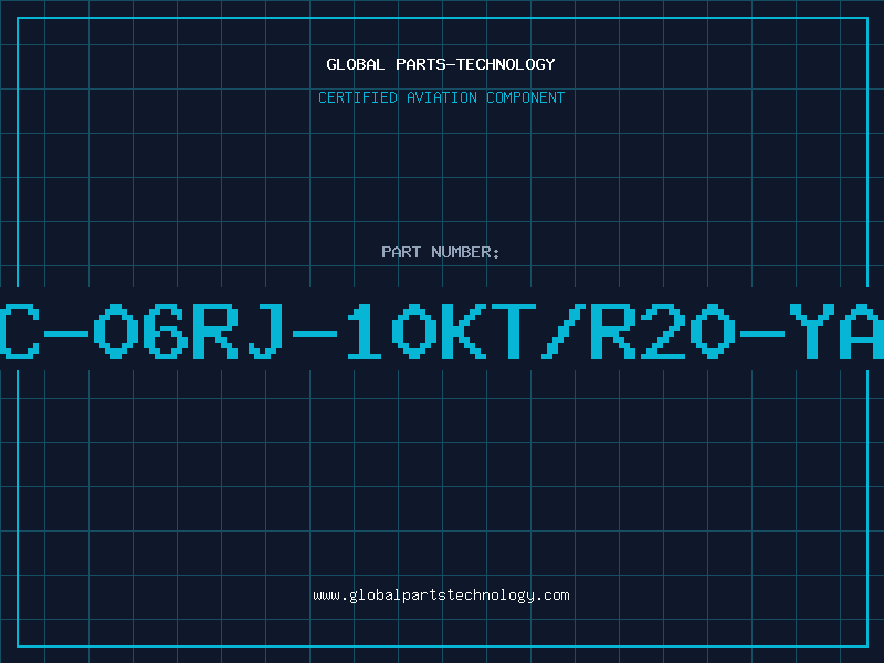 Aviation Part RC-06RJ-10KT/R20-YAG