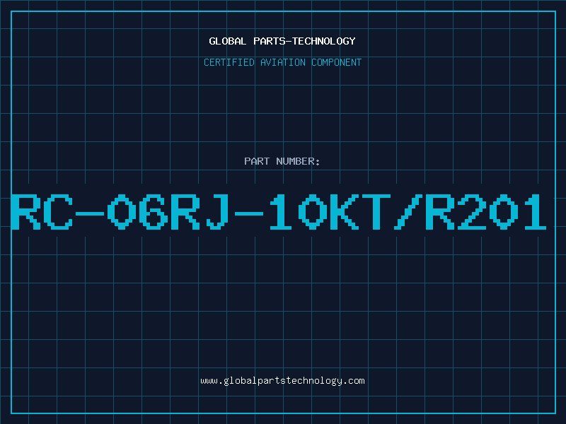 Aviation Part RC-06RJ-10KT/R201