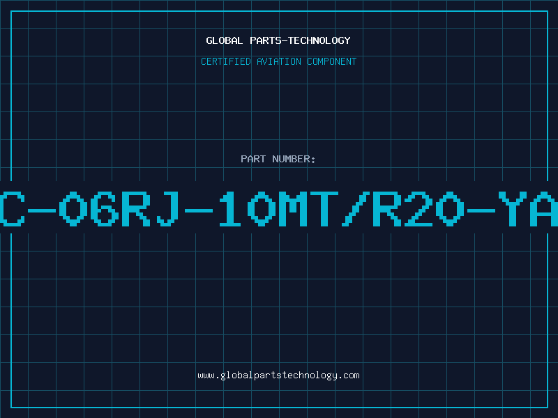 Aviation Part RC-06RJ-10MT/R20-YAG