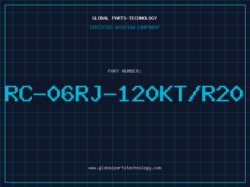 Aviation Part RC-06RJ-120KT/R20