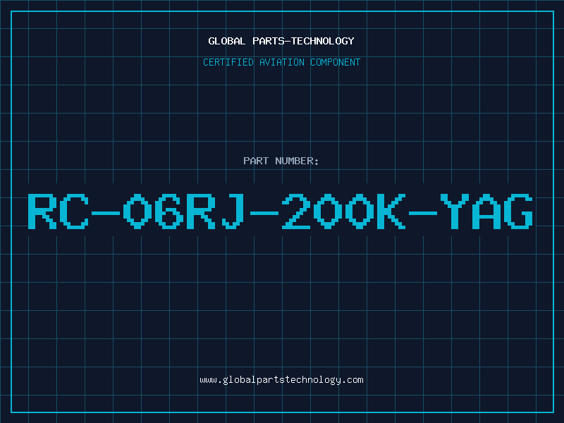Aviation Part RC-06RJ-200K-YAG