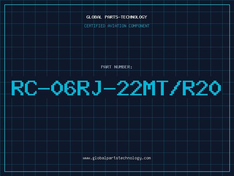 Aviation Part RC-06RJ-22MT/R20