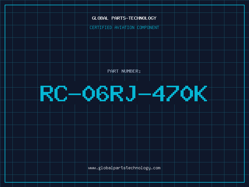 Aviation Part RC-06RJ-470K