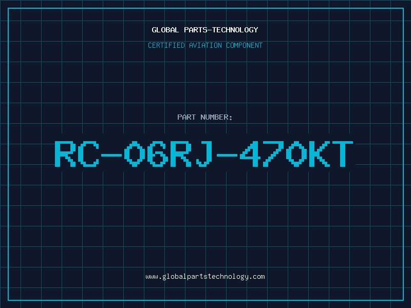 Aviation Part RC-06RJ-470KT