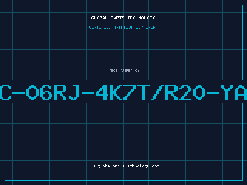 Aviation Part RC-06RJ-4K7T/R20-YAG