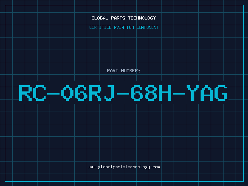 Aviation Part RC-06RJ-68H-YAG