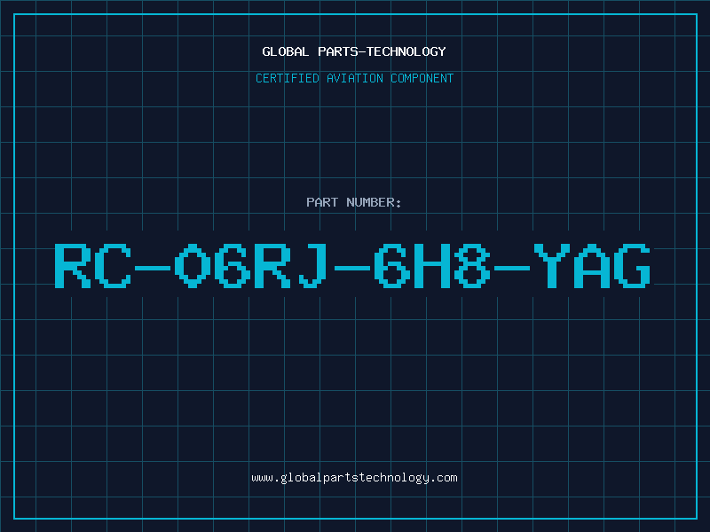 Aviation Part RC-06RJ-6H8-YAG