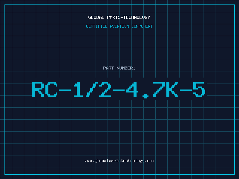 Aviation Part RC-1/2-4.7K-5