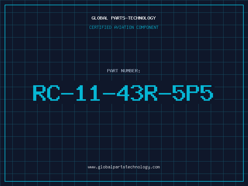 Aviation Part RC-11-43R-5P5