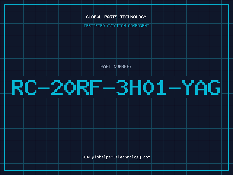 Aviation Part RC-20RF-3H01-YAG