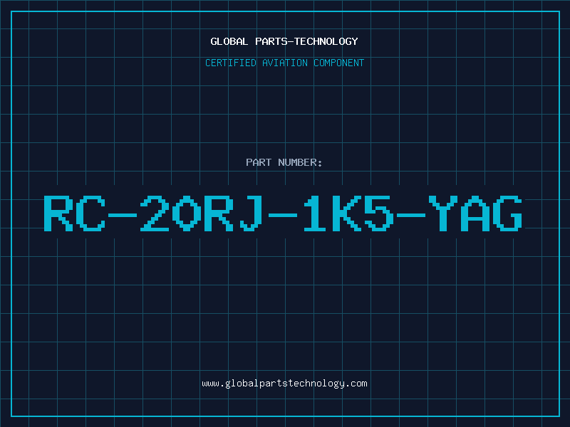 Aviation Part RC-20RJ-1K5-YAG